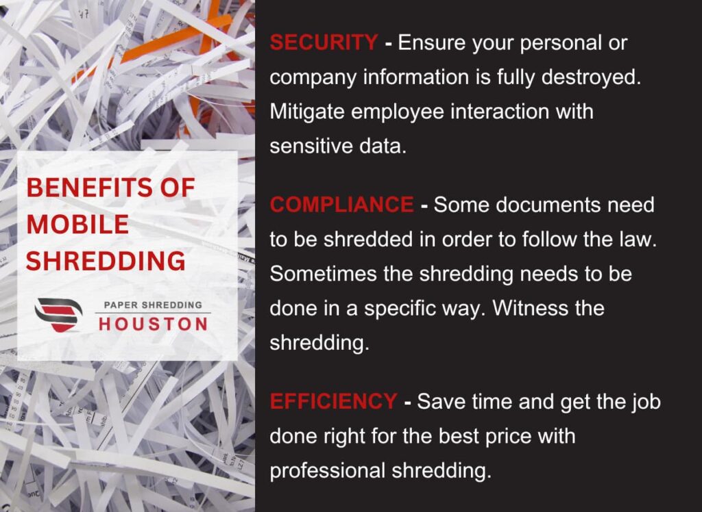 Mobile Shredding Services Houston Paper Shredding